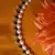 Black Beads Pearl Necklace