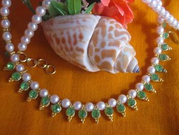  Green Pearl Necklace 1