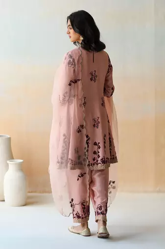 Onion Pink Kurta Set