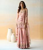 Onion Pink Tunic & Sharara Set