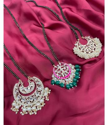 Yellow diamond mangalsutra 1
