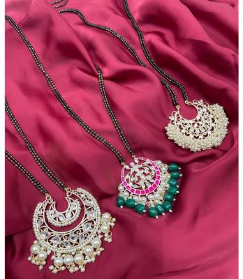Yellow diamond mangalsutra 4