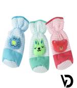 VoiDrop Baby Freeding Bottle Cover with Strap Neck Soft Plush Stretchable for (250, 260, 330 ml Feeders) Set of 3