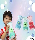 VOIDROP Baby Freeding Bottle Cover with Strap Neck Soft Plush Stretchable for (250, 260, 330 ml Feeders) Set of 6
