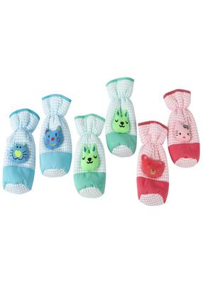 VOIDROP Baby Freeding Bottle Cover with Strap Neck Soft Plush Stretchable for (250, 260, 330 ml Feeders) Set of 6 4