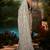 Grey woven fancy fabric saree with blouse