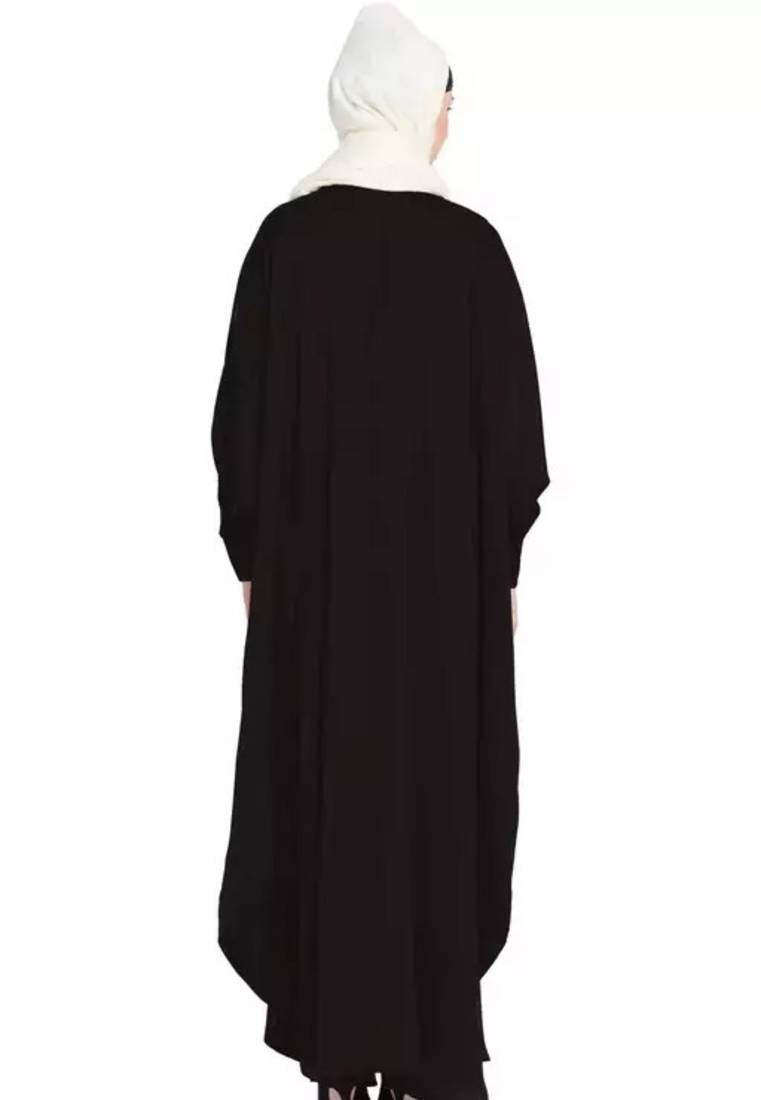 Nazneen Front open and cuff with self button butterfly Kaftan