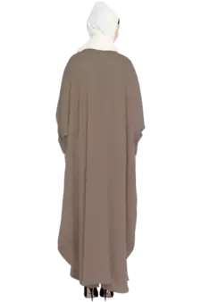 Nazneen Front open and cuff with self button butterfly Kaftan