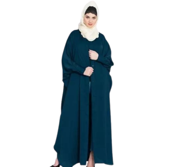 Nazneen Front open and cuff with self button butterfly Kaftan 1