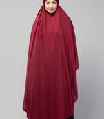 Nazneen ready to wear instant tie at back long Jersey hijab