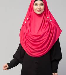 Nazneen front gather & pleated with Cristal stone ready to wear prayer Hijab
