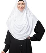 Nazneen front gather & pleated with Cristal stone ready to wear prayer Hijab