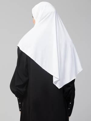 Nazneen front gather & pleated with Cristal stone ready to wear prayer Hijab 5