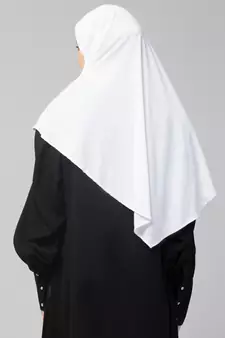 Nazneen front gather & pleated with Cristal stone ready to wear prayer Hijab