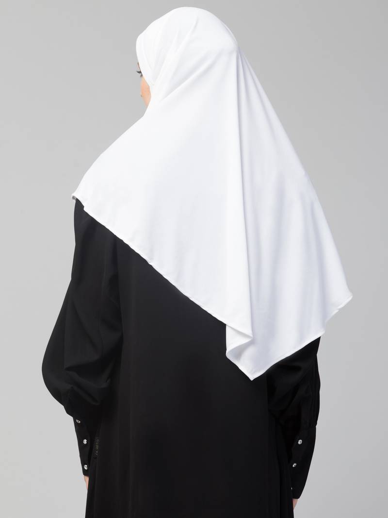 Nazneen front gather & pleated with Cristal stone ready to wear prayer Hijab