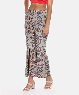 Muslin Printed Double Layer Pant 2