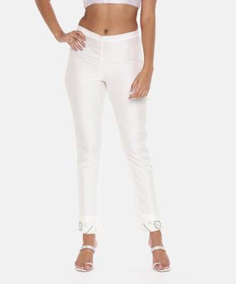 Classic Ivory Cotton Silk Co-ordset 2