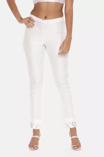 Classic Ivory Cotton Silk Co-ordset