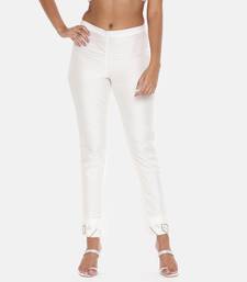 Classic Ivory Cotton Silk Co-ordset