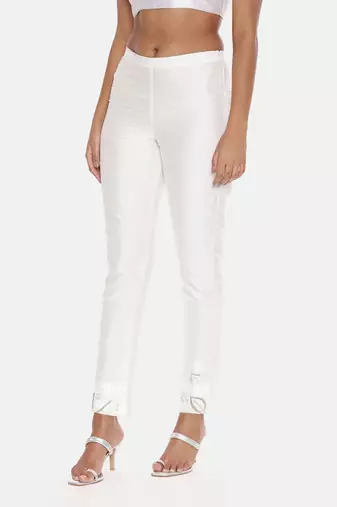 Classic Ivory Cotton Silk Co-ordset
