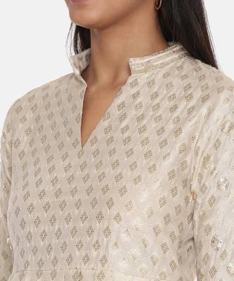 Banaras Silk Jacquard Top 2