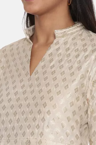 Banaras Silk Jacquard Top