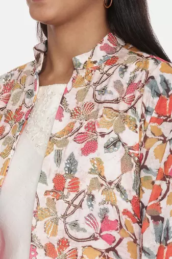 Printed Linen Overlayer