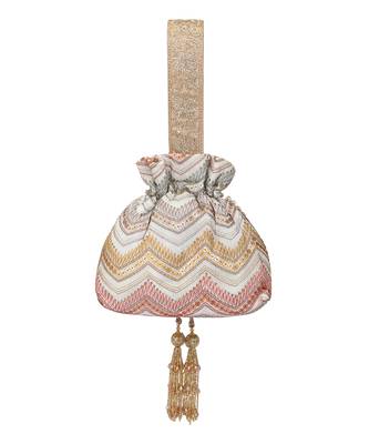 White Potli Bag 1
