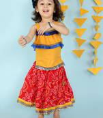 KID1 Fusion Wear Top With Long Skirt Set