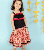 KID1 Fusion Wear Top With Long Skirt Set