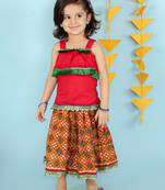 KID1 Fusion Wear Top With Long Skirt Set
