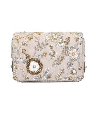 Gold Flap Clutch 1
