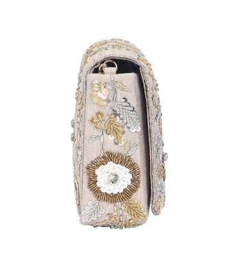 Gold Flap Clutch 2