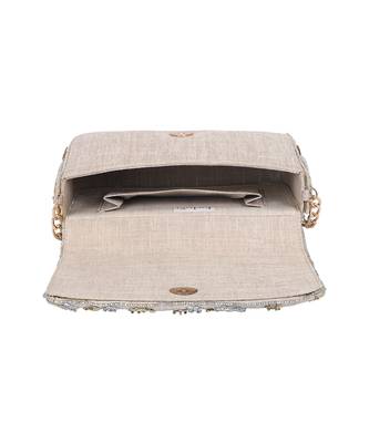 Gold Flap Clutch 4