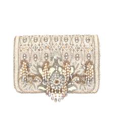 Gold Flap Clutch
