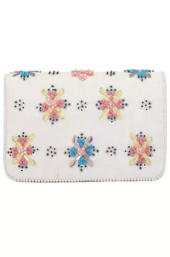 Multi Color Flap Clutch