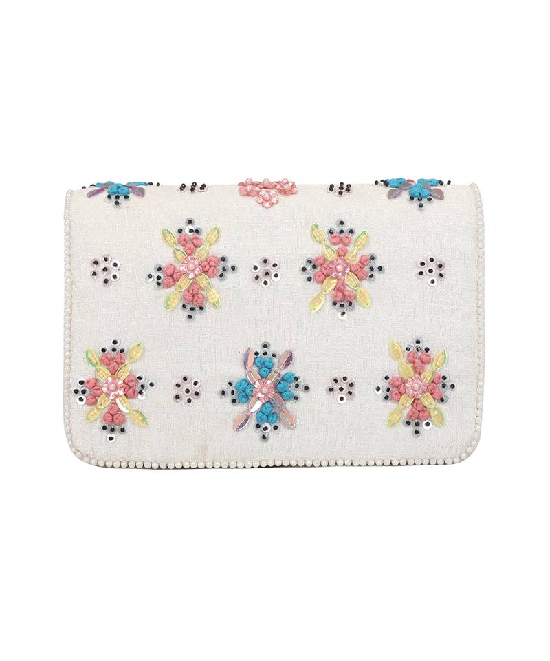 Multi Color Flap Clutch