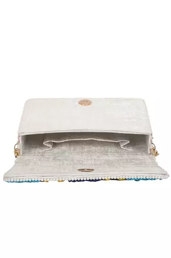 Multi Color Flap Clutch