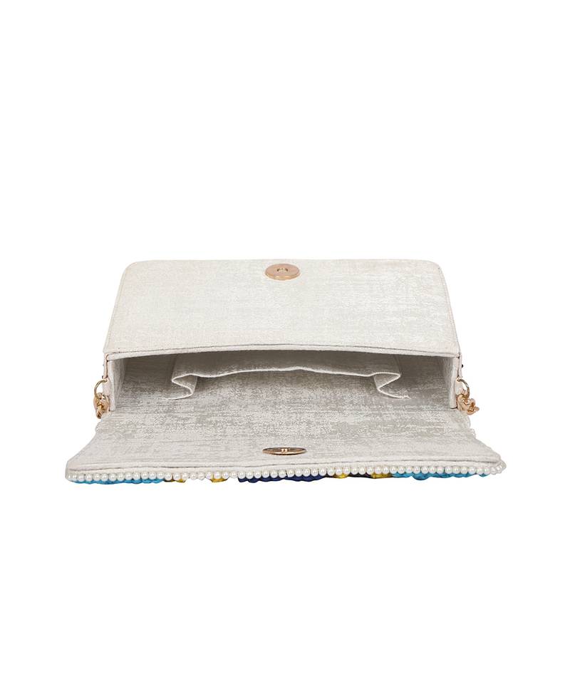 Multi Color Flap Clutch