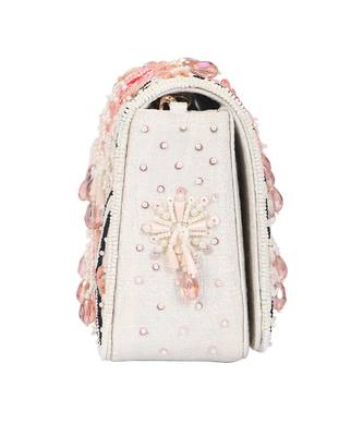 White Flap Clutch 2