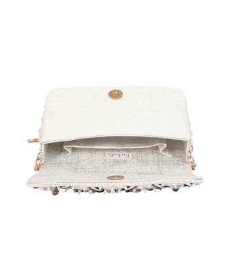 White Flap Clutch 4