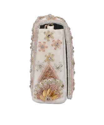 White Flap Clutch 2