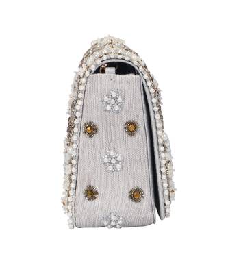 Ivory Flap Clutch 2