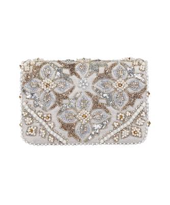 Ivory Flap Clutch 3