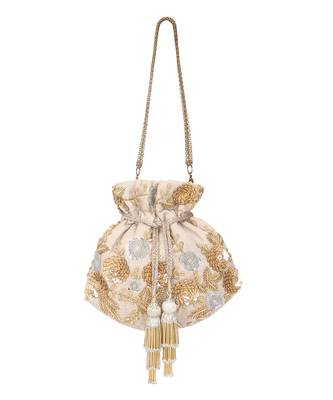 Gold Potli Bag 1