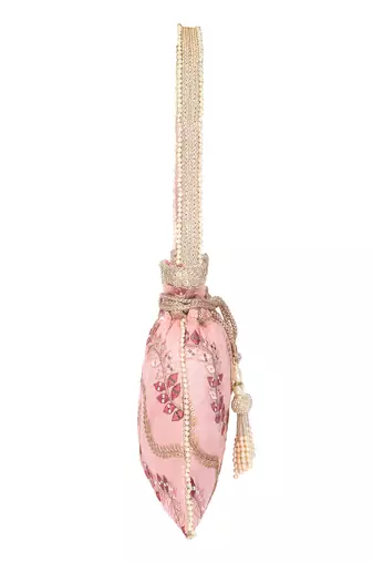 Pastel Pink Potli Bag