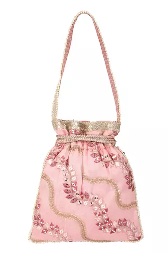Pastel Pink Potli Bag