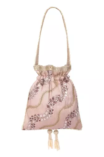 Lilac Potli Bag