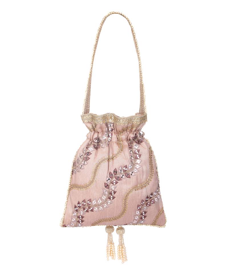 Lilac Potli Bag