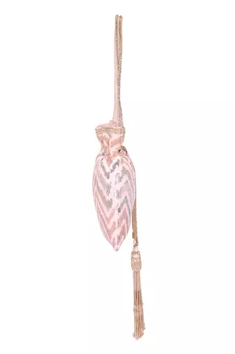 Pastel Pink Potli Bag
